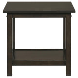 Rachelle 3-piece Rectangular Coffee Table Set Deep Merlot | Brown | Dark Merlot | 5909