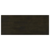 Rachelle 2-shelf Wood Entryway Console Table Deep Merlot