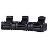 Cyrus 3-piece Upholstered Home Theater Seating | Gallery | 600001-S3B 600001-S3A 600001-S4B 600001-S4A 600001-S5B 600001-S5A
