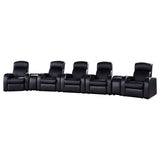 Cyrus 3-piece Upholstered Home Theater Seating | Gallery | 600001-S3B 600001-S3A 600001-S4B 600001-S4A 600001-S5B 600001-S5A