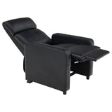 Toohey Upholstered Tufted Recliner Living Room Set Black | Gallery | 600181-S3A 600181-S3B 600181-S4A 600181-S4B 600181-S5A 600181-S5B