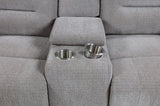 Gilson Chenille Upholstered Reclining Loveseat Grey | Grey | 602552