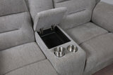 Gilson Chenille Upholstered Reclining Loveseat Grey | Grey | 602552