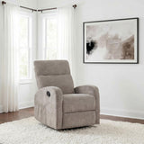 Hamilton Chenille Manual Recliner Sand | King | Beige | Sand | 603373