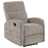 Hamilton Chenille Manual Recliner Sand | King | Beige | Sand | 603373