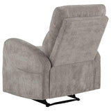 Hamilton Chenille Manual Recliner Sand | King | Beige | Sand | 603373