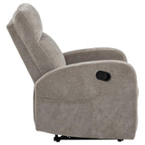 Hamilton Chenille Manual Recliner Sand | King | Beige | Sand | 603373
