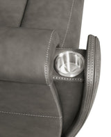 Brickston Triple Power Reclining Loveseat Charcoal | King | Grey | Charcoal | 603432PPP