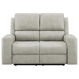 Brickston Triple Power Reclining Loveseat Grey | King | Beige | Grey | 603435PPP