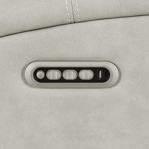 Brickston Triple Power Reclining Loveseat Grey