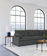 Collins Modular Power Armless Recliner Dark Grey | Grey | Dark Grey | 609530ARP