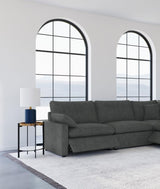 Collins Modular Power Armless Recliner Dark Grey | Grey | Dark Grey | 609530ARP
