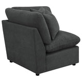 Collins Modular Corner Chair Dark Grey | Grey | Dark Grey | 609530CRN
