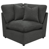Collins Modular Corner Chair Dark Grey | Grey | Dark Grey | 609530CRN