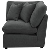 Collins Modular Corner Chair Dark Grey | Grey | Dark Grey | 609530CRN
