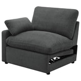 Collins Modular LAF Power Recliner Dark Grey | Grey | Dark Grey | 609530LRP