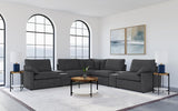 Collins 7-piece Modular Power Reclining Sectional Dark Grey | Grey | Dark Grey | 609530P-SETA
