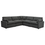 Collins 5-piece Modular Power Reclining Sectional Dark Grey | Grey | Dark Grey | 609530P