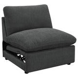 Collins 5-piece Modular Power Reclining Sectional Dark Grey | Grey | Dark Grey | 609530P