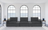 Collins 5-Piece Power Reclining Home Theater Seating Dark Grey | Grey | Dark Grey | 609531PT