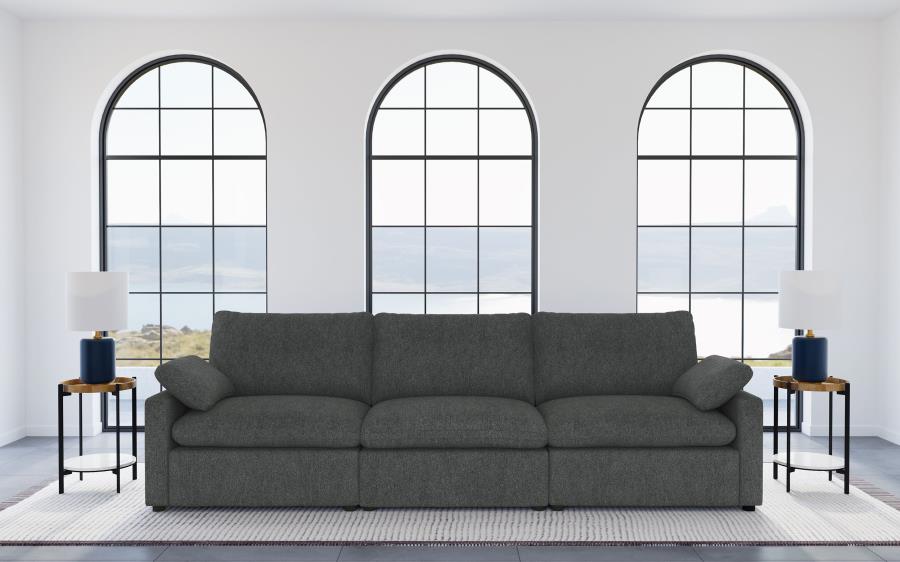 Collins Modular Power Sofa Dark Grey | Grey | Dark Grey | 609531P