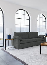 Collins Modular Power Loveseat Dark Grey | Grey | Dark Grey | 609532P