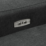 Collins Modular Power Loveseat Dark Grey | Grey | Dark Grey | 609532P