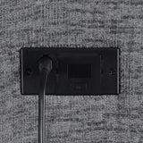 Bahrain 6-piece Modular Power Reclining Sectional Charcoal | King | Grey | Charcoal | 609540P