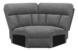 Bahrain Upholstered Wedge Charcoal | Grey | Charcoal | 609540WDG