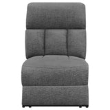 Bahrain 5-piece Power Home Theater Seating Charcoal | Grey | Charcoal | 609541PT