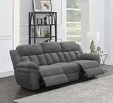 Bahrain Upholstered Power Sofa Charcoal | Grey | Charcoal | 609541P