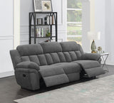 Bahrain Upholstered Motion Sofa Charcoal | Grey | Charcoal | 609541