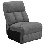 Bahrain Upholstered Motion Sofa Charcoal | Grey | Charcoal | 609541
