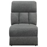 Bahrain Upholstered Motion Sofa Charcoal | Grey | Charcoal | 609541
