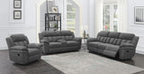 Bahrain Upholstered Motion Sofa Charcoal | Grey | Charcoal | 609541