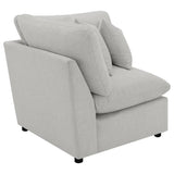 Collins Modular Corner Chair Grey | Grey | 609560CRN