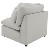 Collins Modular Corner Chair Grey | Grey | 609560CRN