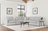 Collins 6-piece Modular Power Reclining Sectional Grey | Grey | 609560P-SET
