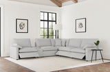 Collins 6-piece Modular Power Reclining Sectional Grey | Grey | 609560P-SET