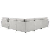 Collins 6-piece Modular Power Reclining Sectional Grey | Grey | 609560P-SET