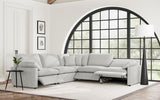 Collins 5-piece Modular Power Reclining Sectional Grey | Grey | 609560P