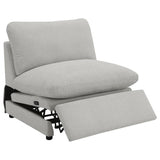 Collins 5-piece Modular Power Reclining Sectional Grey | Grey | 609560P