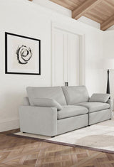 Collins Modular Power Loveseat Grey | Grey | 609562P