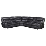 Sycamore Upholstered Power Reclining Sectional Sofa Grey | King | Grey | Dark Grey | 610200P
