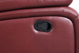Camila Upholstered Motion Reclining Loveseat Red | Red | 610242