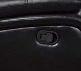 Camila Upholstered Motion Reclining Loveseat Black | Black | 610245