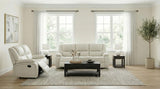 Camila 2-piece Upholstered Reclining Sofa Set White | 610247-S2