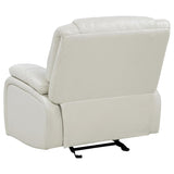 Camila 3-piece Upholstered Reclining Sofa Set White | 3-piece | 610247-S3