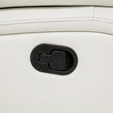 Camila Upholstered Motion Reclining Loveseat White | White | 610248