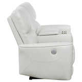 Greenfield Upholstered Power Reclining Loveseat Dove Grey | Grey | Dove Grey | 610262P